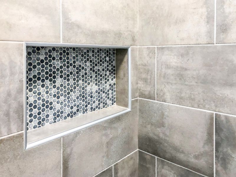 Elegant Shower Niche